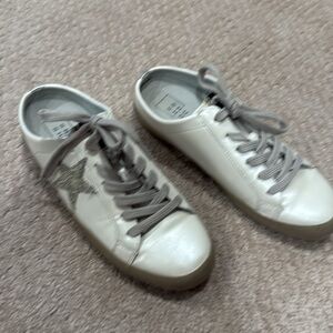 Shu Shop sneaker slides. Size 4